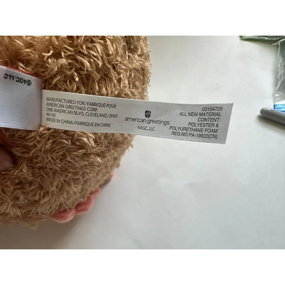 American Greetings Plush Turkey NWT Thanksgiving Fall